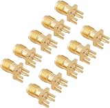 Yosoo Health Gear SMA Female Jack Connector PCB Panel Mount Plug 4 Pins view 8