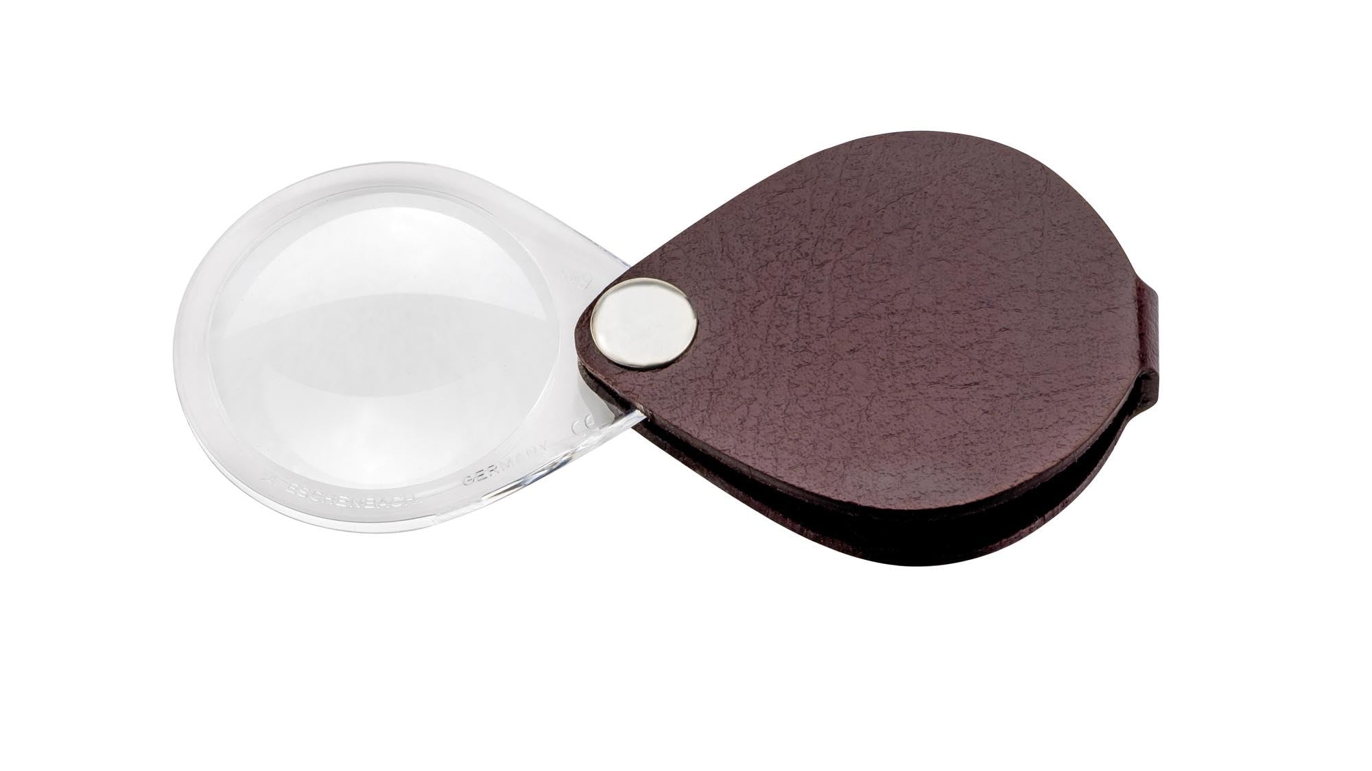 Eschenbach Classic Folding Magnifier 30 mm Burgundy Red