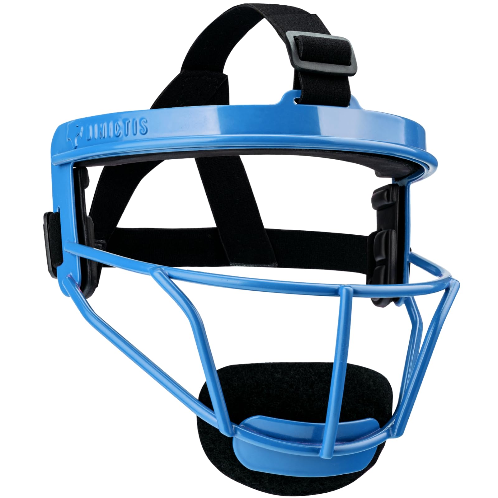 Photo 1 of Dinictis Softball Face Mask, Lightweight, Comfortable, with Wide Field Vision, Durable and Safe Face Guards, Premium Protective Softball Fielder's Mask-Blue-Youth(M)