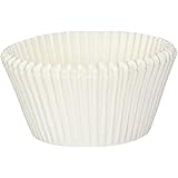 Norpro Giant Muffin Cups, White, Pack of 500, 2.75 x 2 inches (3600B)