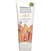 Derma E Jasmine and Vanilla Ultra Moisturizing Shea Body Lotion – Vegan Hyaluronic Acid and Vitamin E Moisturizer for Dry Skin – Cruelty Free Moisturizing Cream, 8 oz