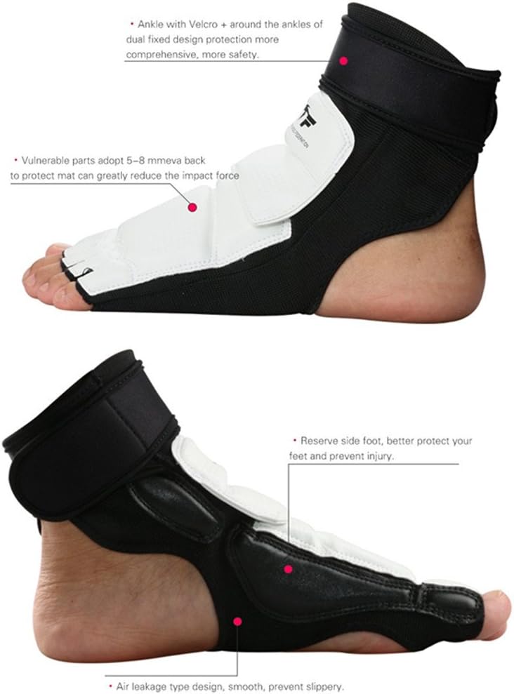 Kagogo Taekwondo Training Boxing Foot Protector Gear Martial Arts Fight Boxing Punch Bag Sparring MMA UFC Thi for Men Women Kids Children : Sports & Outdoors