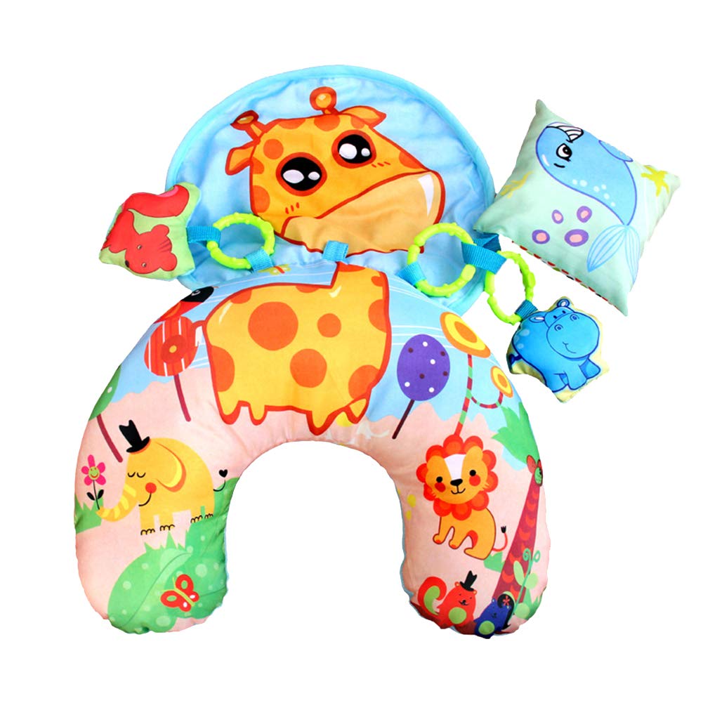 giraffe tummy time pillow