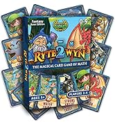 Ryte2Wyn Math Card Game - Fun Way To Master Addition, Subtraction & Multiplication Facts For Kids 5+