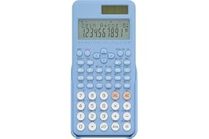 NEWYES Scientific Calculator for Students, 2-Line Math Calculator with Dust Cover, Middle and High School Supplies for Sudents