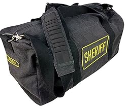 Sheriff's gun and ammo bag
