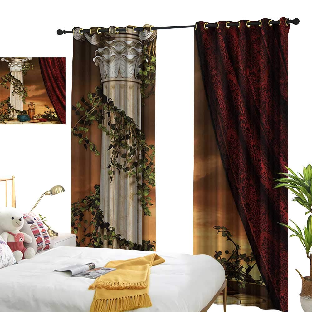 Trtk Bedroom Curtains Blackout Curtain Gothic Greek Style Scene
