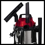 Einhell TC-VC 1815 S Wet and Dry Vacuum 1250W 15L Stainless Tank view 6