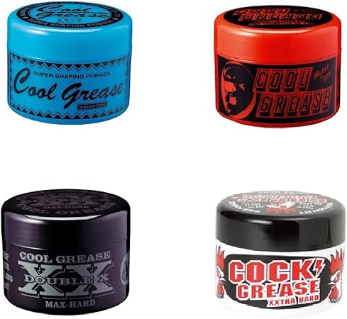 Amazon ファイン クールグリース クックグリース 87ｇ 4種セット ファイン ヘアワックス ポマード 通販