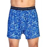 ExOfficio Give-N-Go Boxer - Men's Riviera / Clouds XL