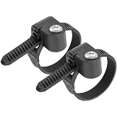 Topeak Versa Bike Mount (2 Piece per Set), Black, 20-60mm | Topeak Versamount Water Bottle Cage Mount - Durable Nylon Clamp for 20-60mm Tubes
