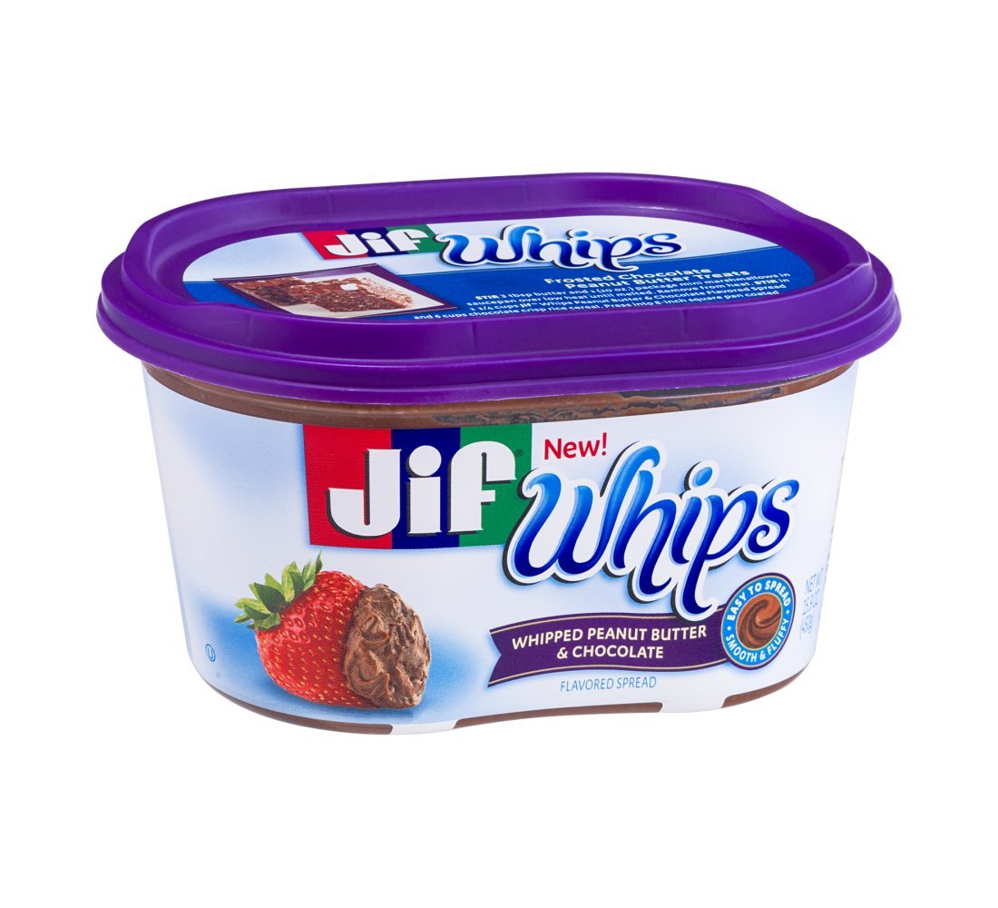 Jif Whipped Peanut Butter and Chocolate Flavored Spread, 15.9 Ounce