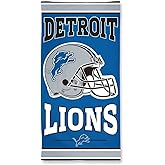 NFL Detroit Lions 2015 Fiber Reactive Beach Towel 30 x 60