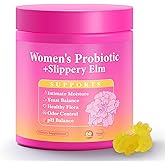 Yooloks Her Juicy Feminine Probiotics Gummies, Premium Feminine Balance Gummies with Slippery Elm for Women's pH Balance, Healthy Odor, Flora and Immune Support – 30-Day Supply