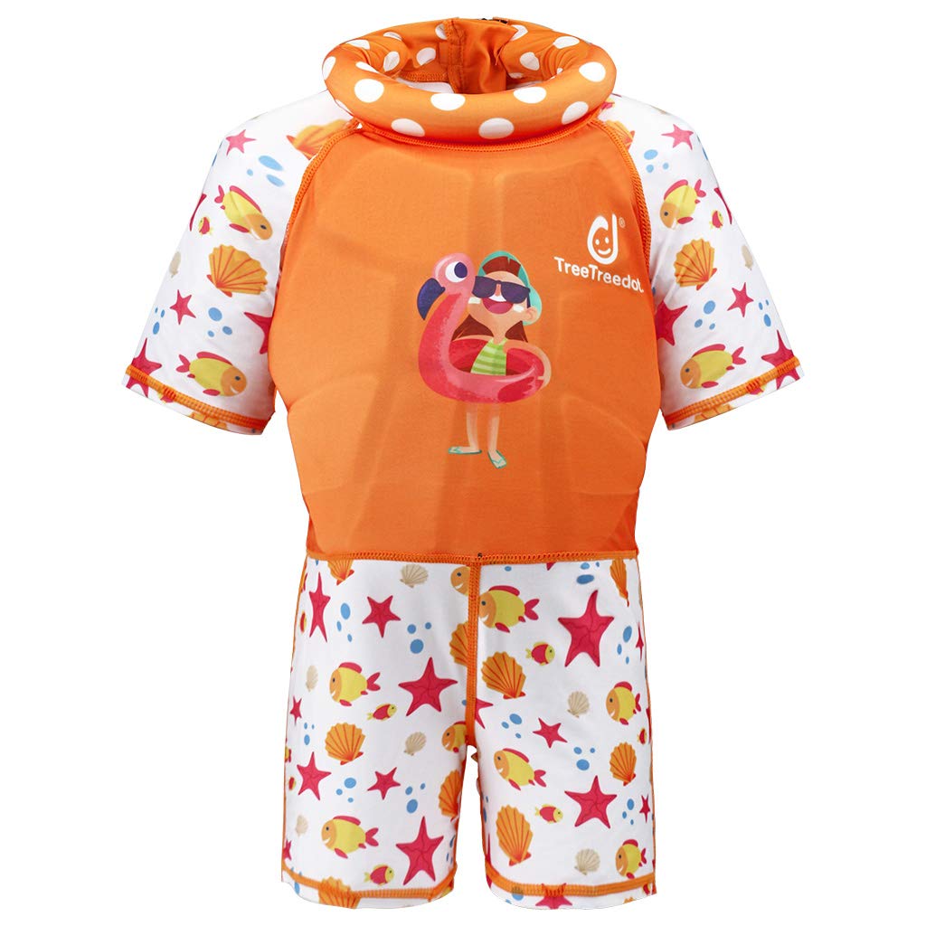 Baby Boys Girls Float Suit Swimsuit Toddler Kids Buoyancy Swimwear 1-7 Years