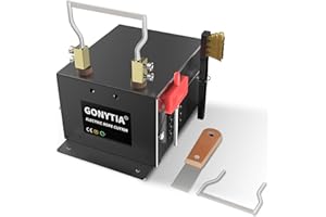 GONYTIA 60W Electric Rope Cutter, Bench Hot Knife Cutting Tool, Thermal Hot Blade with Replacement Blades for Fabric Nylon Webbing Belting Ribbon Braid