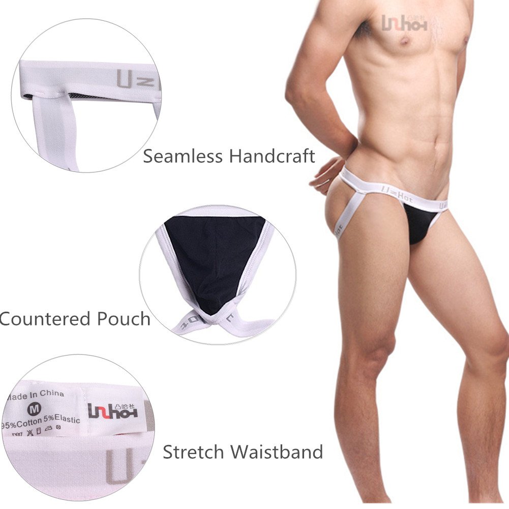 HuntDream Jock Strap Baseball Athletic Supporter Thong pour Les Hommes EUR Taille L/Asiatique XL