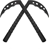 JAGUAR PRO GEAR - Polypropylene Hard Solid Flexible Plastic for Kung Fu Ninja Training Kama Black Small &amp; Large