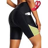 BALEAF Women's 4D Padded Bike Shorts Cycling Underwear with Pockets UPF50+