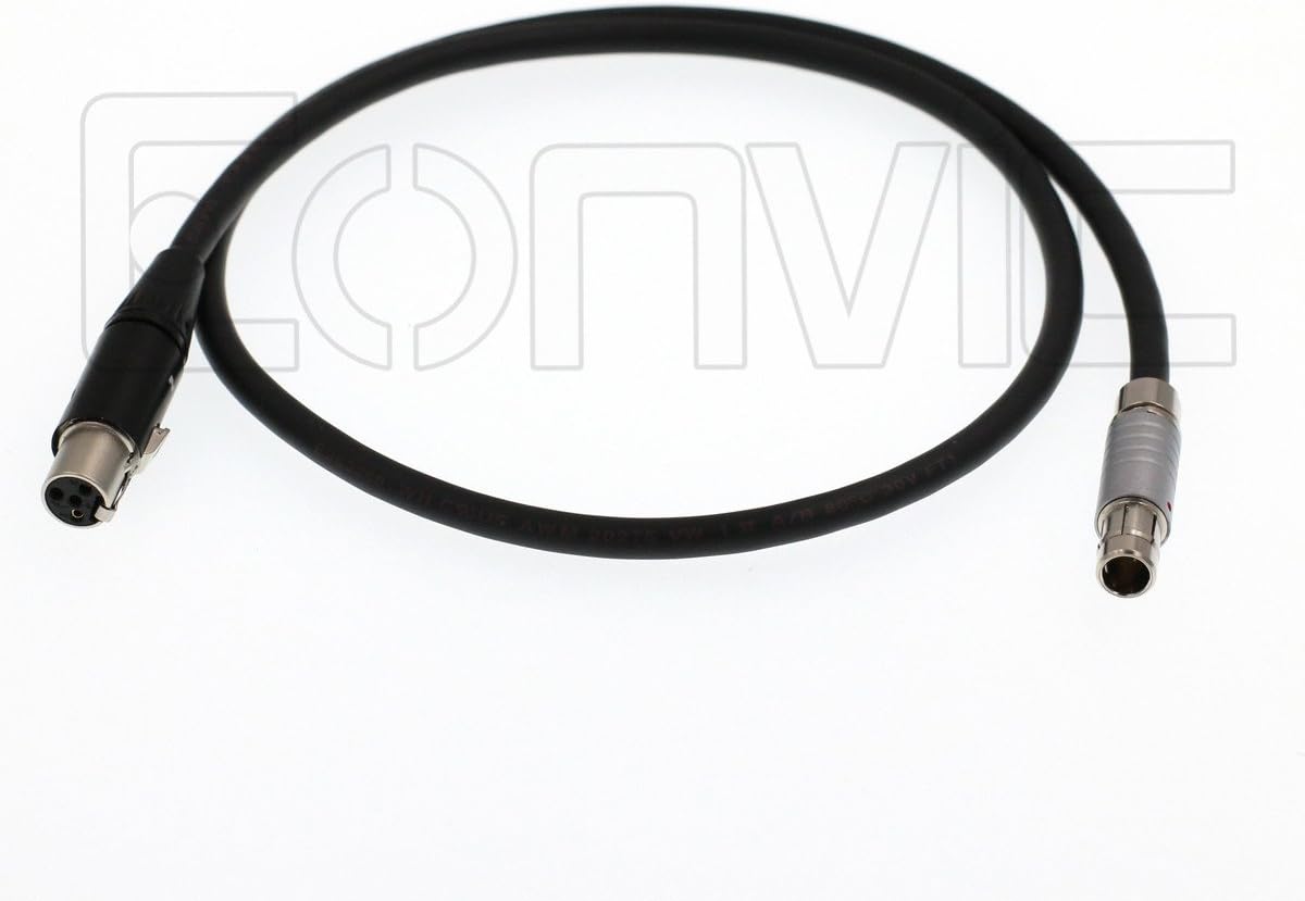 Eonvic Power Cable For Tilta to TVlogic Monitor Fisher RS 3pin Male to Mini 4pin XLR Female - Image 5