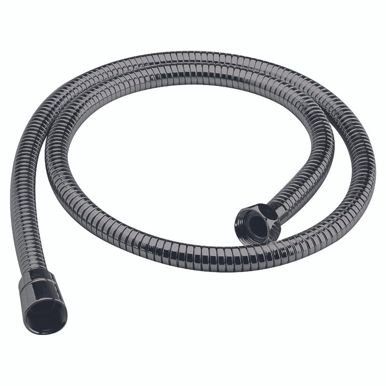 nuie A791 Modern Bathroom 1.5m Shower Flex Hose, Brushed Pewter