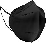 Omnitex FFP2 Black Face Masks Box 20 Individually Wrapped 5-Layer EN149 CE view 7