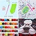 VVEEWUU DIY 5D Diamond Painting Kits for Kids Full Drill Diamond Embroidery Painting by Number Kits for Children Gifts (Dog7)