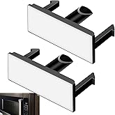 2 Pcs Upgraded Microwave Door Eject Button for Whirlpool KitchedAid | Thickened Rectangular Door Ejector Button