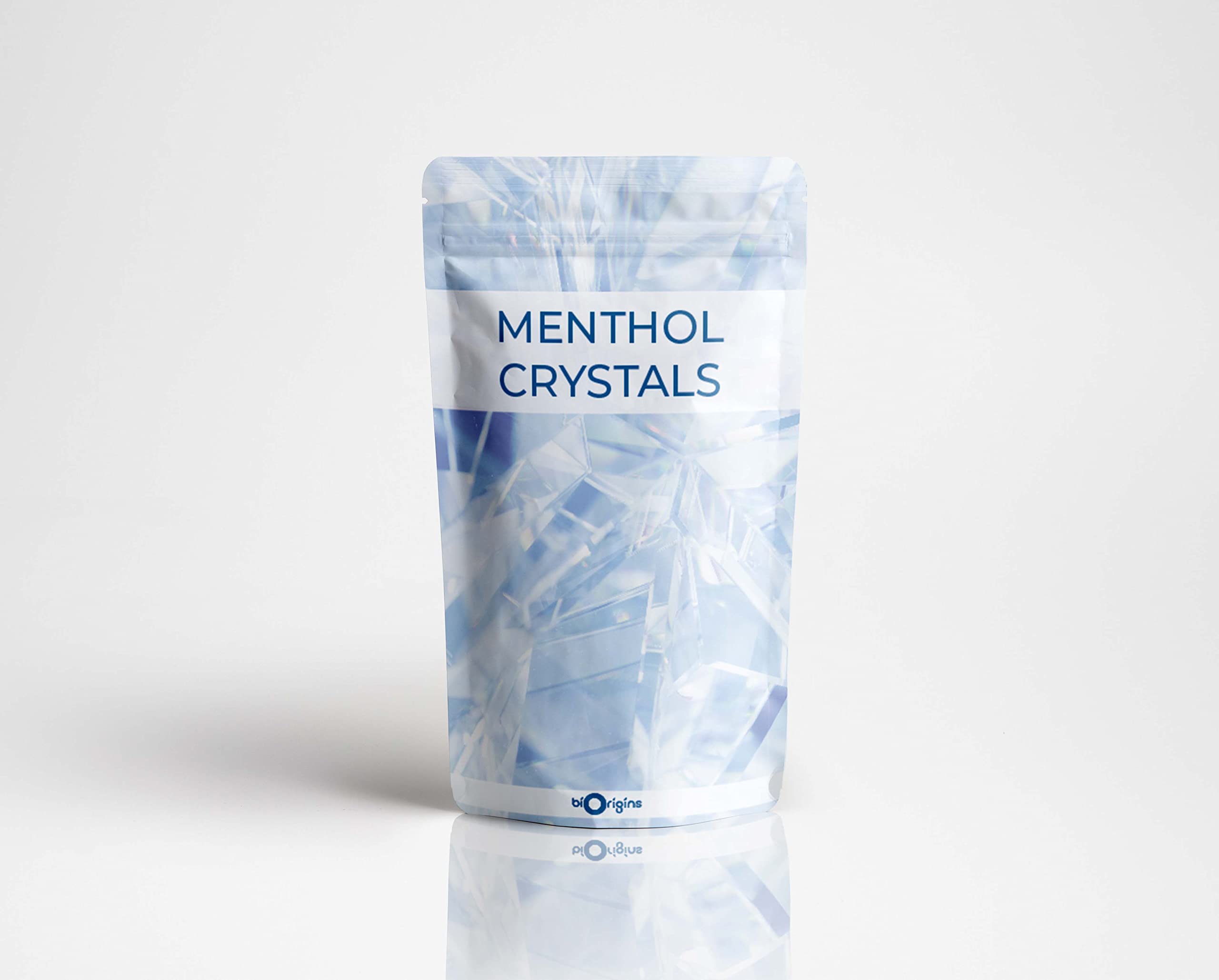 Mystic Moments | Menthol Crystals 500g | Natural Peppermint-Derived Compound | Cosmetic Grade | Refreshing Aroma & Cooling Effect | Ideal for Balms, Creams, Shampoos & Lotions | External Use Only