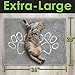 CatGuru Cat Litter Mat, Medium, Extra Large, XXL, Waterproof Litter Box Mat, Non Slip Kitty Litter Mat, Machine Washable Litter Trapping Mat, Soft Litter Tray, Cat Stuff (XL, Gray/Heavy-Duty)