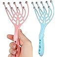 FOMIYES 1set Scalp Roller Neck Balls Roller Steel Ball Massage Tool Japanese Head Spa Equipment 2pcs