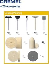 Dremel 684 Cleaning and Polishing Kit 20 Accessories Rotary Tool view 2