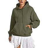 EasyGala Womens Fleece Hoodies with Pocket Oversized Hooded Sweatshirt Trendy Pullover Long Sleeve Top Fall Outfits 2026