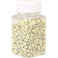 NIACONN 1000pcs Microlink Beads 5mm Silicone Lined Hair Extension Beads Micro Links Rings for Hair Extension - Blonde