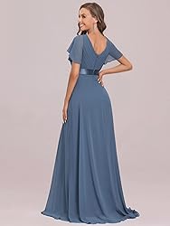 Ever-Pretty Women's Double V-Neck Wedding Party