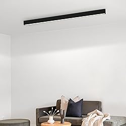SCON 4FT 30W LED Black Anti-Glare Linkable Surface