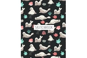 Seal Sketchbook: Seal animals Lover Sketchbook For Men, Women, Girls, and Kids Sketch Drawing Book - 8.5 x 11 Inches - 100 Pages