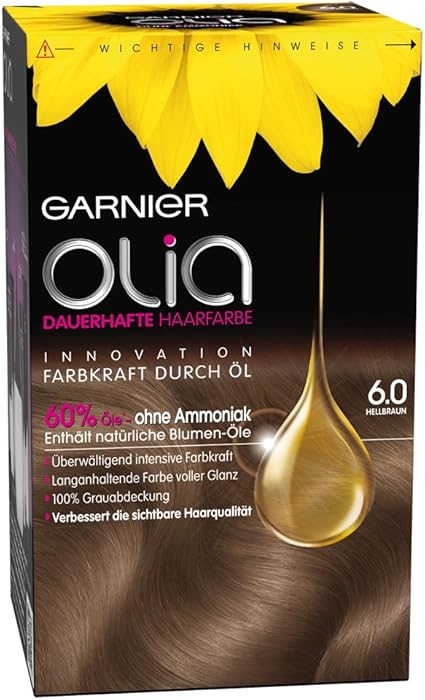 Garnier Olia 6.0 marrón claro, 1er Pack (1 x 1 pieza)