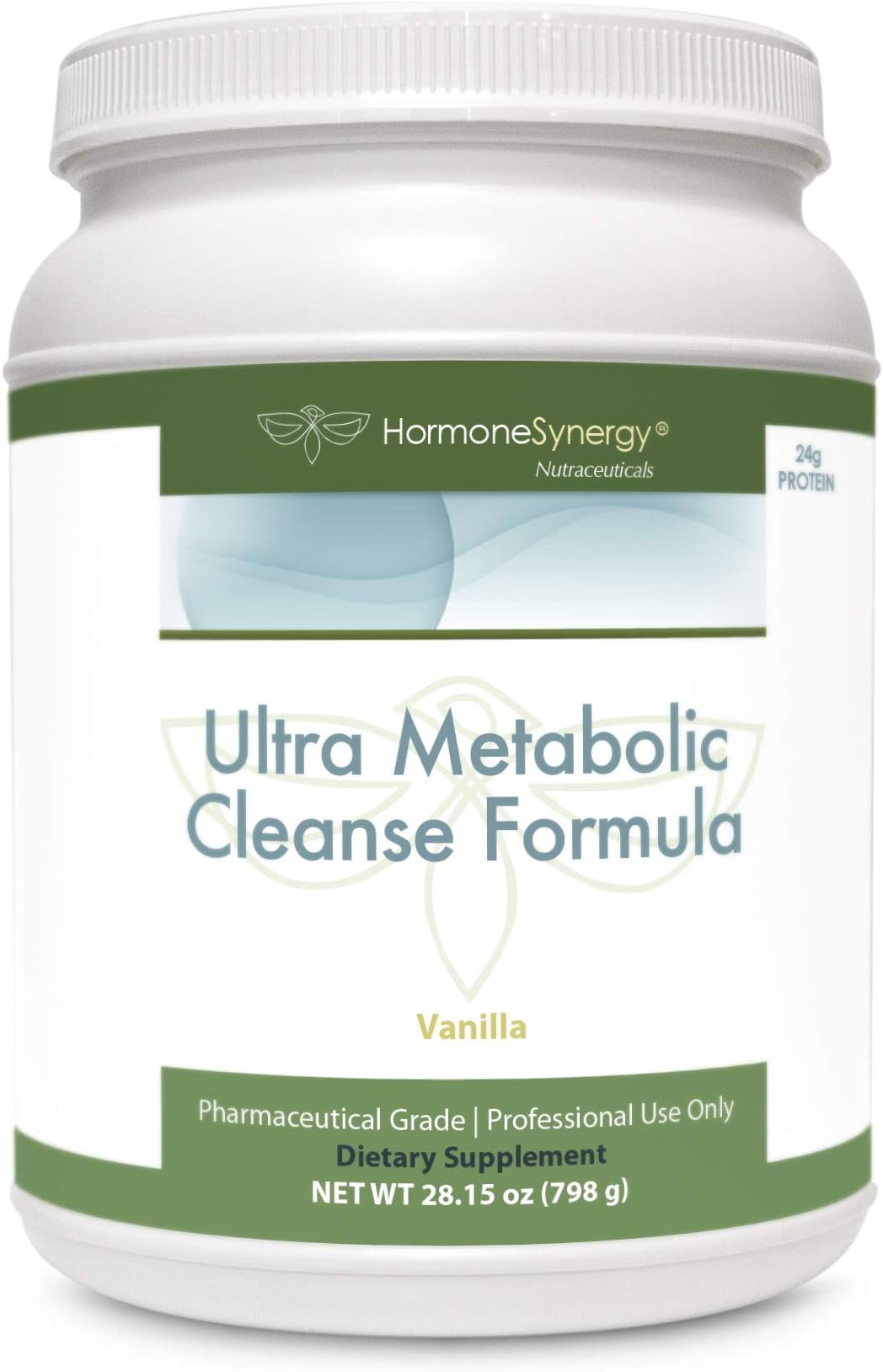Ultra Metabolic Cleanse Formula | Optimal Cleansing Formula* | Vanilla Delight | 24 Grams Protein | MeadowPure, Aminogen® & Quatrefolic® | Suitable for Vegans