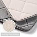 DocBear Soft Non Slip Absorbent Bath Rugs,Memory Foam Bath Mats (Gray,Size:W17 xL24)