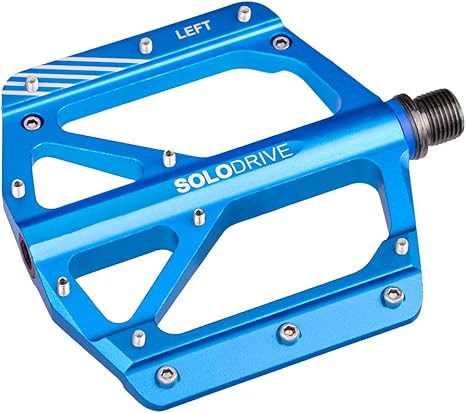 blue mountain bike pedals