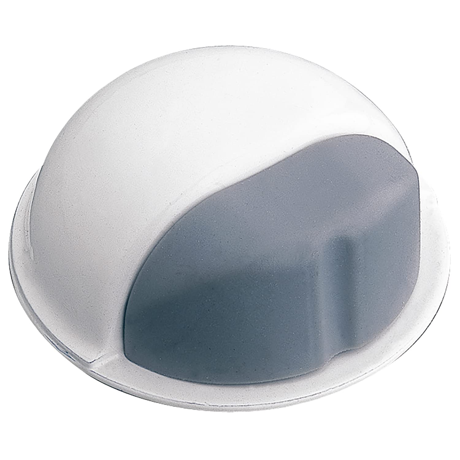 Door Stop Door Stoppers Metal in White Diameter 50 mm