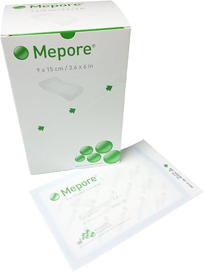 Mölnlycke Mepore Island Adhesive Dressing 9 cm x 15 cm Pack of 50