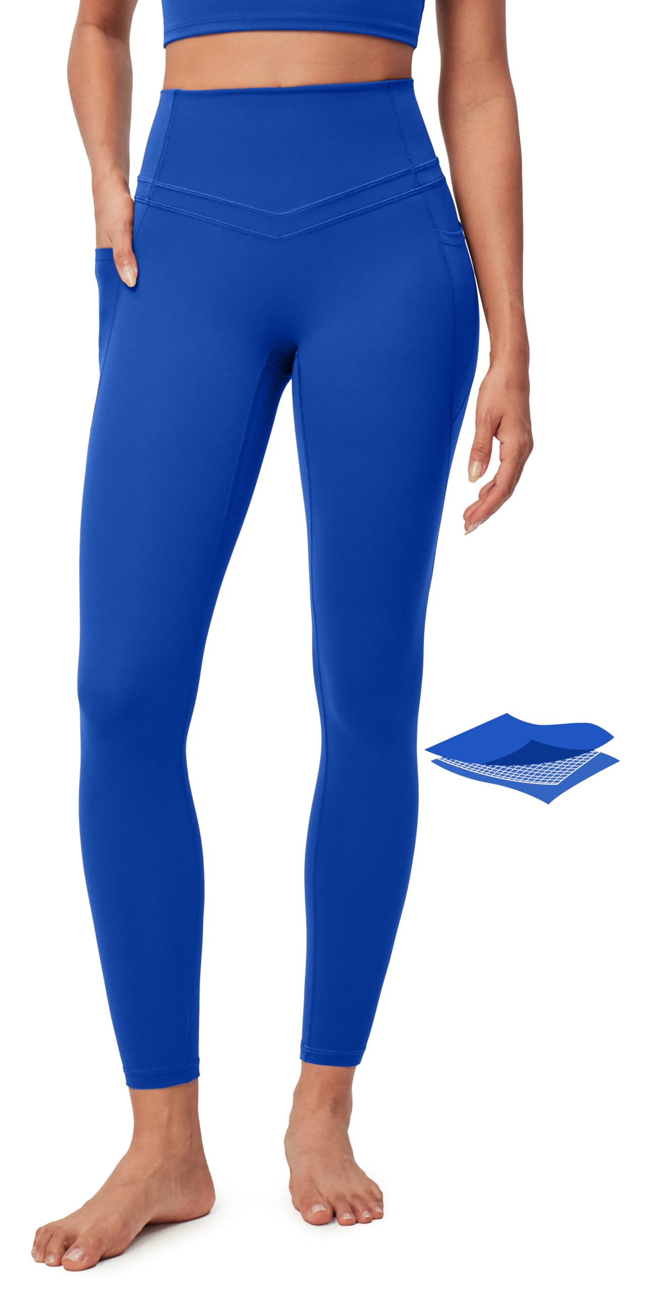IUGA Compression Leggings with Pockets for Women