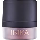 INIKA Mineral Blush Puff Applicator | Featherlight Loose Powder for Radiance + Illuminating Glow. Universally Flattering, Richly Pigmented, Buildable Colour. Built in Applicator. Rosy Glow