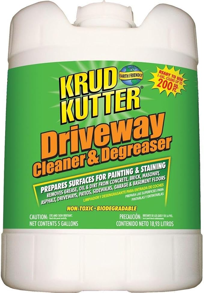 Krud Kutter 5gal. Driveway Cleaner and Degreaser Home