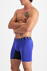 Bonds Men's Underwear Anti-Chafing Boxer Briefs