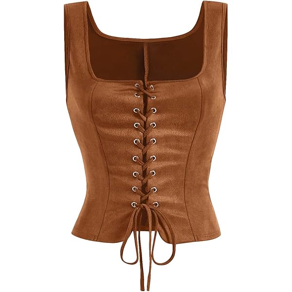 トップス S cow lace up vest Theredthread THEREDTHREAD / ザレッドスレッド】S cow lace up vest