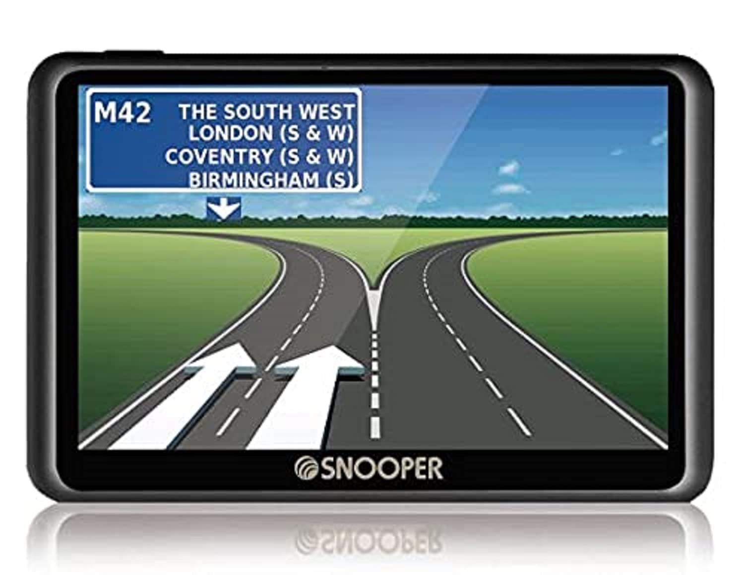 Snooper BUS & COACH S6900 - Commercial Vehicle Sat Nav System With 7" Screen, Built-In TMC And Active Magnetic Mount, Black — image 1