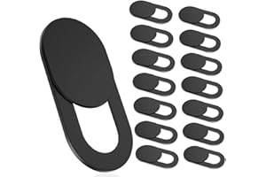 Webcam Cover Ultra Thin Slider Web Camera Privacy Cover with Strong Adhesive, Protects Privacy for Most Laptops, Tablets, and